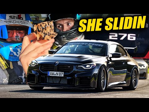 Taming His Girlfriend’s WILD Team Schirmer BMW M2 // Nürburgring