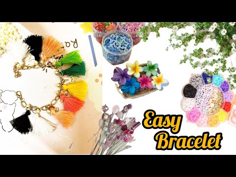 Diy  easy bracelet making #art #diyart #yt #diy#youtube #bracelet #artscraft #ytshortsvideo 