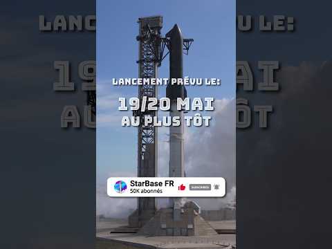 ENFIN! #SpaceX annonce la DATE officielle du vol inaugural du ...