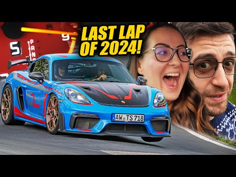 Last Nürburgring Laps of 2024! Porsche GT4 RS & Vika