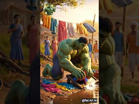 all Superheros Logon ke kapde dho rahe hain💔😥| #hulk #ytshorts #trendingshorts #shorts #marvel