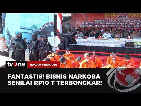 Polisi Ungkap Jaringan Narkoba Internasional Terbesar Senilai 10 ...