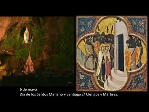 Rezo del Santo Rosario desde Lourdes. Hoy 5 de mayo de 2024.