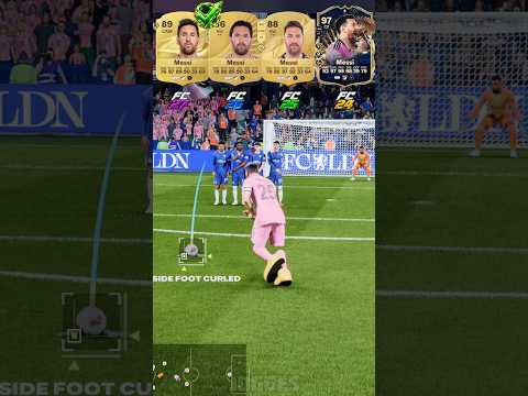 FC 27 - FC 24 Lionel Messi Free kick Evolution 🥹🔥 #eafc27 #fc27 #shorts