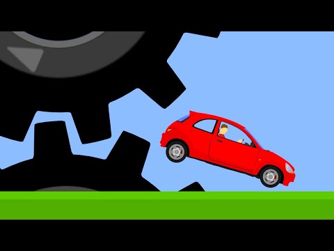 Extreme Car Destruction - Phun Algodoo Moments