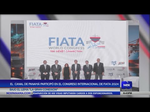 El Canal de Panama? participo? en el congreso internacional de Fiata 2024