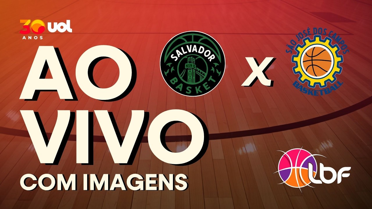 AO VIVO: SALVADOR BASKETBALL X PONTZ SÃO JOSÉ | LBF | ASSISTA AO JOGO DE BASQUETE COM IMAGENS