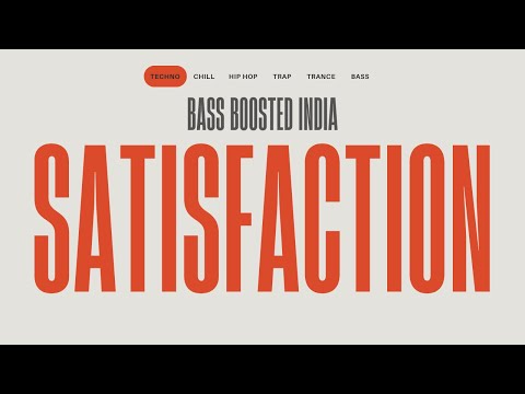 🔥 Satisfaction | BEAUZ Hard Techno Remix | Bass Boosted India🎧