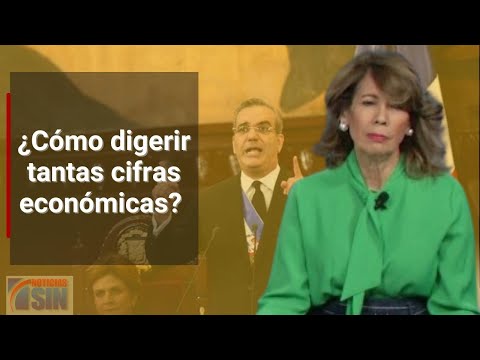 Discurso de Abinader lleno de cifras que pueden confundir