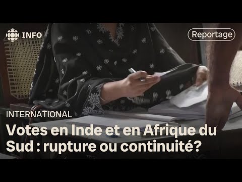 L’Inde et l’Afrique du Sud en mode électoral