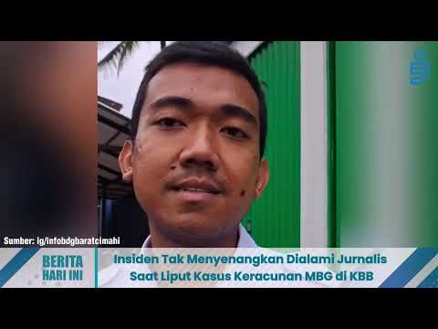 Insiden Tak Menyenangkan Dialami Jurnalis Saat Liput Kasus Keracunan MBG di KBB