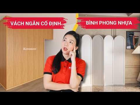Ngăn vách văn phòng nên làm vách ngăn bình phong nhựa di động hay vách ngăn nhựa cố định