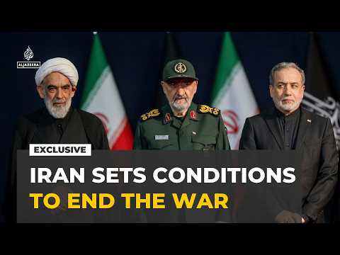 Iran sets conditions for ending war with US: Exclusive