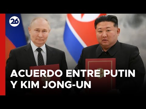 Vladimir Putin y Kim Jong-un firmaron un acuerdo de asociación estratégica | #26Global