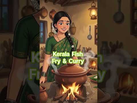 Kerala Fish Fry & Curry #kerala #recipe #viral #shortvideo #viralvideo #keralafood #keraladish