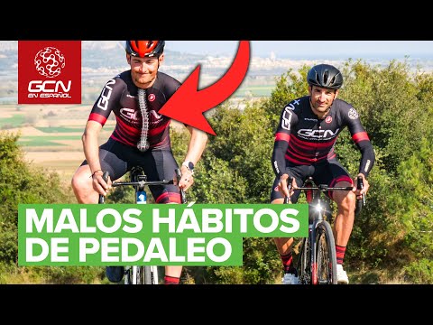 Malos Hábitos del Pedaleo en Ciclistas
