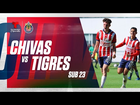 Final: Chivas Sub23 vs Tigres Sub23 | Ida | En vivo | Telemundo Deportes