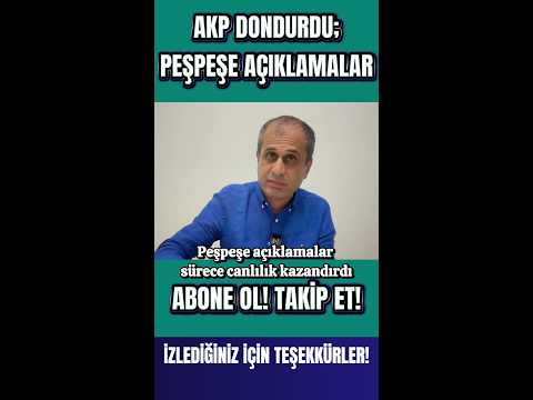 Süreç önündeki engel AKP mi?