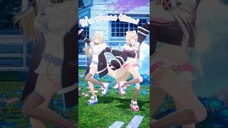try out this dance to twin with your bestie 🐾🩵🩷 #FUWAMOCO #shorts #ホロラ