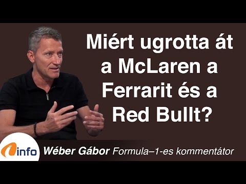 Miért ugrotta át a McLaren a Ferrarit és a Red Bullt? Wéber Gábor, Inforádió, Aréna