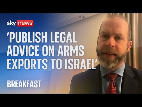 Labour calls on government to publish legal guidance on arms export to Israel | Israel-Hamas war