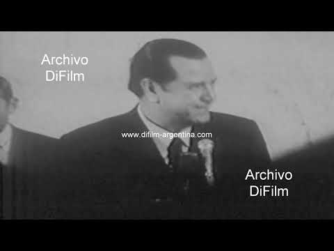 Rafael Caldera asiste a una comida organizada por la OEA en Washington 1970