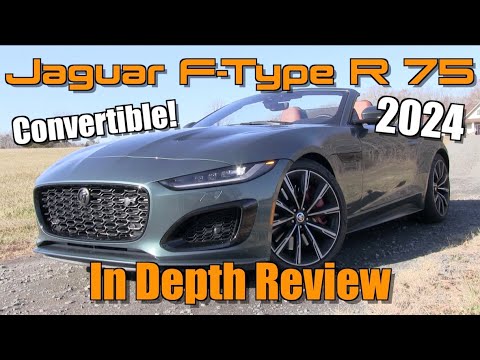2024 Jaguar F-Type R75 Convertible: A Powerful and Luxurious Farewell to the F-Type