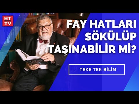 Fay hatları sökülüp taşınabilir mi? Prof. Dr. Celal Şengör yanıtladı