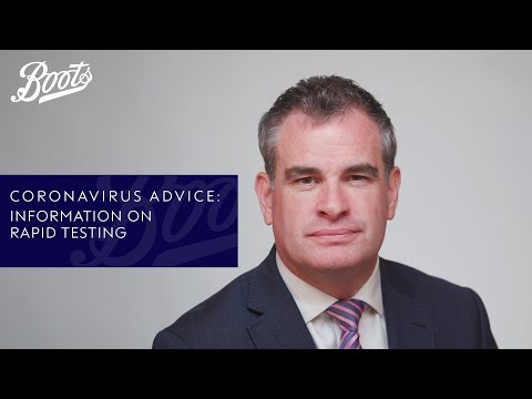 boots.com & Boots Discount Code video: Coronavirus advice | What is rapid testing? | Boots UK