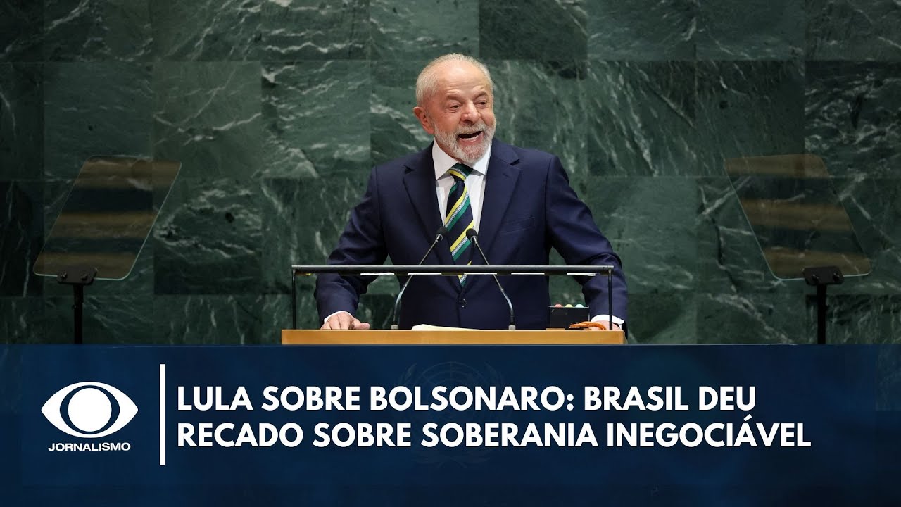 Lula sobre Bolsonaro Brasil deu recado sobre soberania inegociável