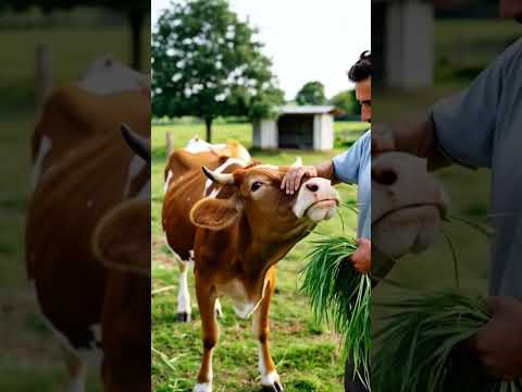 a crocodile attack on cow 😮#viral #trending #love #music #facts #shorts #youtube #ai