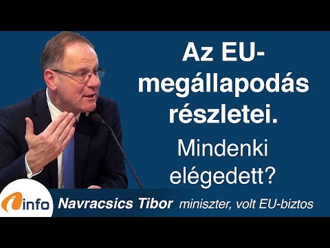 Megállapodás az EU-val: Feltételekkel, de megnyílnak a források. Navracsics Tibor, Inforádió, Aréna