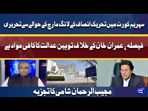 Imran Khan ke Khilaf Toheen Adalat ka Faisla | Mujeeb Ur Rehman Shami Analysis | Dunya News