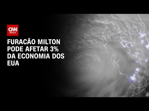 Furacão Milton pode afetar 3% da economia dos EUA