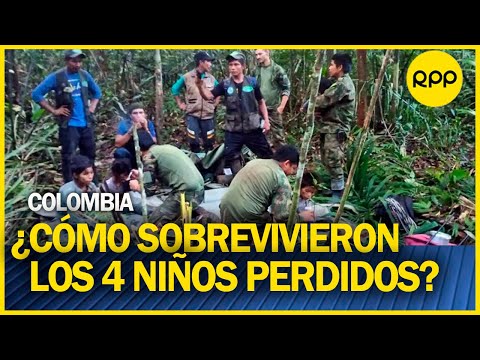 4 niños sobrevivieron 40 días en la selva colombiana