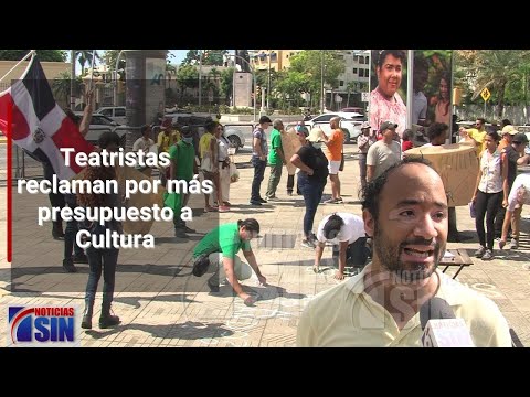 Protestan por más presupuesto para la cultura