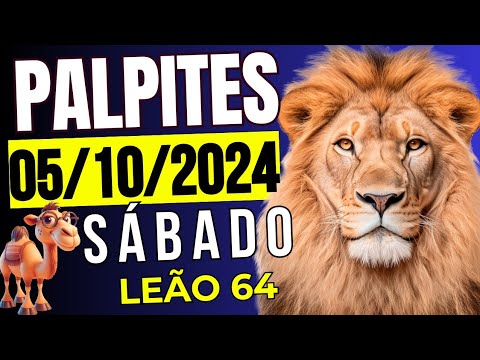 Palpites Do Dia 05/10/2024 | TODAS AS LOTERIAS