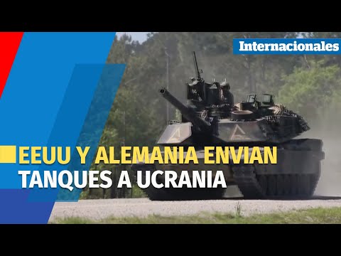 Estados Unidos y Alemania anuncian enviar tanques a Ucrania