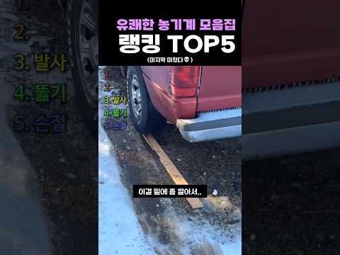 유쾌한 농기계 모음집 랭킹 <strong>TOP5</strong>