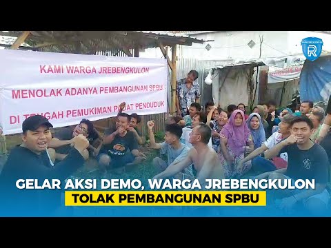 Gelar Aksi Demo, Warga Jrebengkulon Tolak Pembangunan SPBU