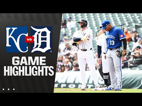 Royals vs. Tigers Game Highlights (4/20/25) | MLB Highlights