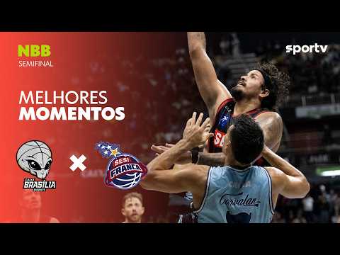 BRASÍLIA 74 X 91 FRANCA | MELHORES MOMENTOS | NBB 2025/26 | sportv