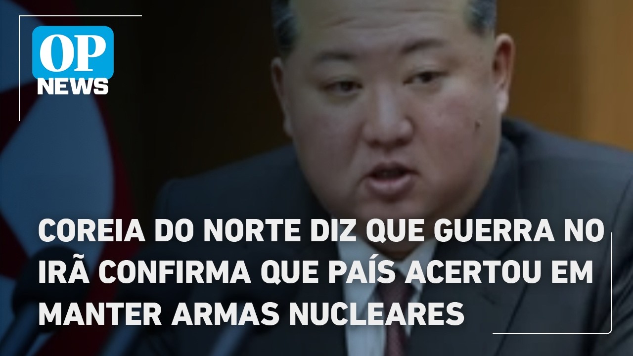 Coreia do Norte diz que guerra no Irã confirma que país acertou em manter armas nucleares | OP News
