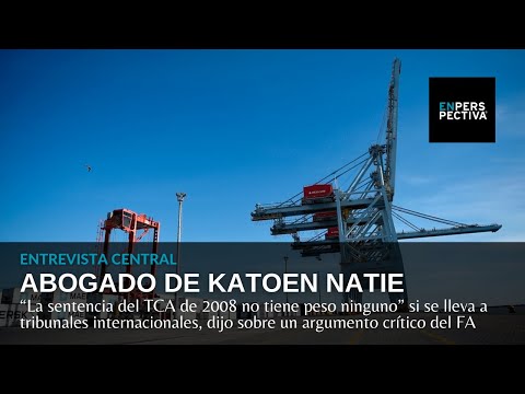 Debate por el puerto de Montevideo: Con el abogado de Katoen Natie, Álvaro Diez de Medina