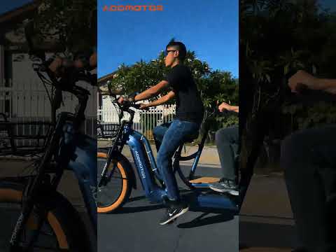 Addmotor M-380 Tandem eTrike #shorts #etrike