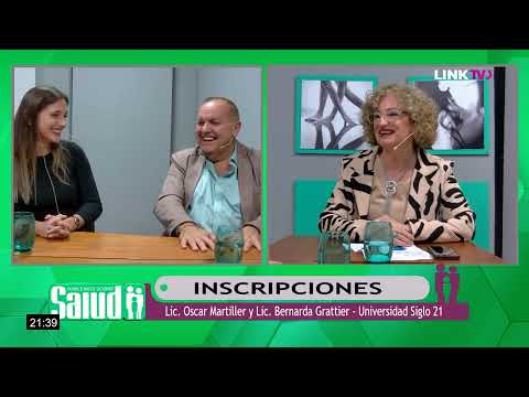 Hablemos Sobre Salud - Oscar Martiller y Bernarda Grattier - Universidad siglo 21
