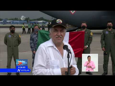 Llega a Cuba ayuda solidaria del gobierno de México
