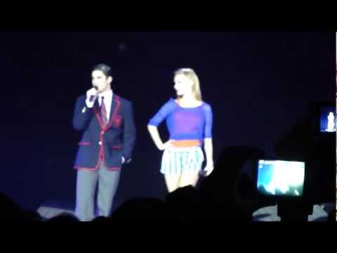 Brittany Klaine Skit Glee Live 29.6.11 London HD