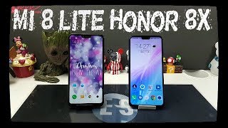 Vido-Test : Xiaomi Mi 8 Lite Vs Honor 8x lequel choisir ?