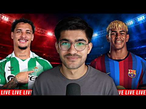 Real <strong>Betis</strong> <strong>vs</strong> <strong>Barcelona</strong> LIVE MATCH WATCHALONG
